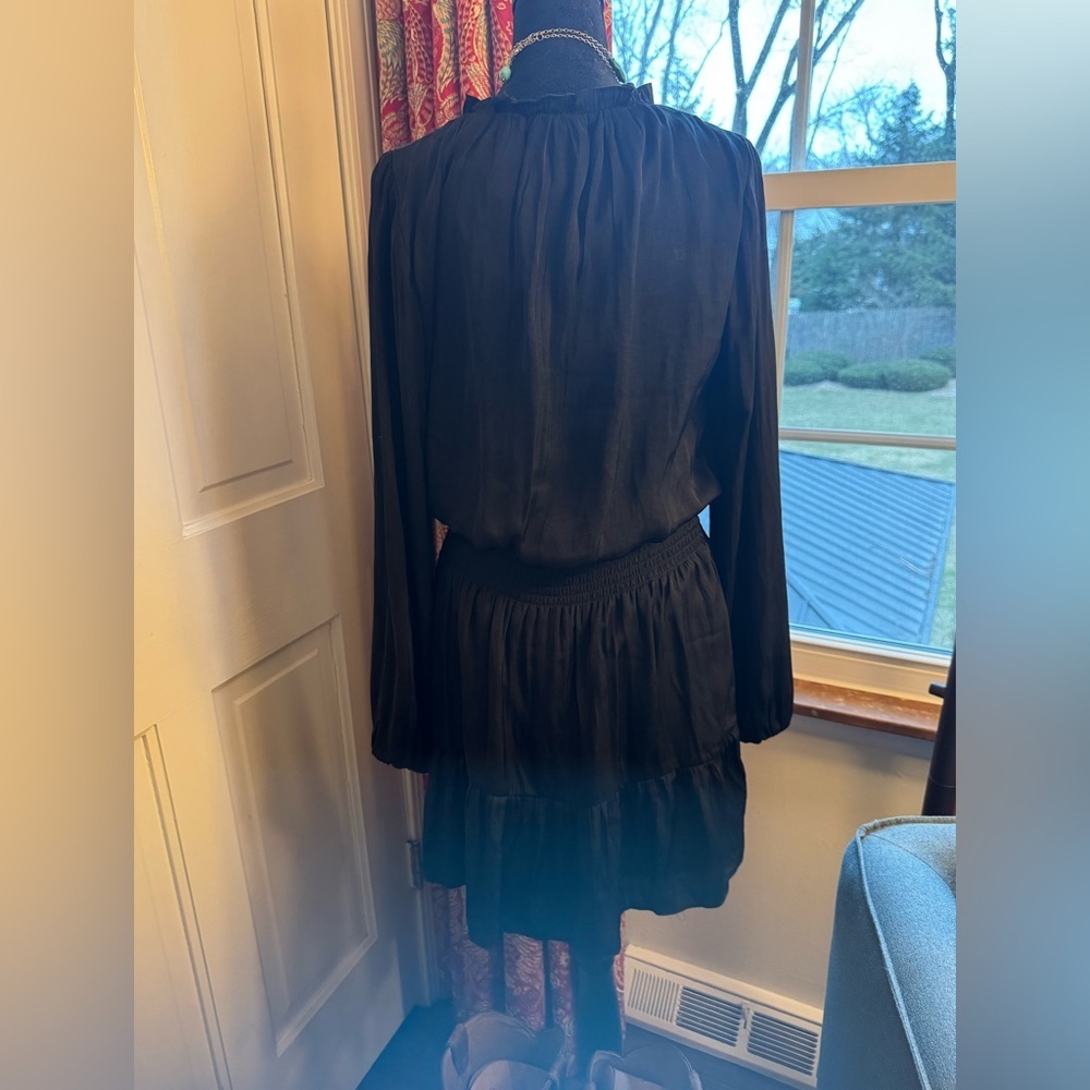 Socialite Black Draped Dress | Size M | Ramy Brook Inspired | Worn Once - Picture 8 of 8